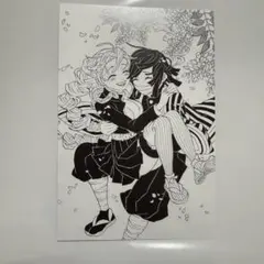 鬼滅の刃原画展 デザインアートボード 甘露寺蜜璃・伊黒小芭内 - メルカリ