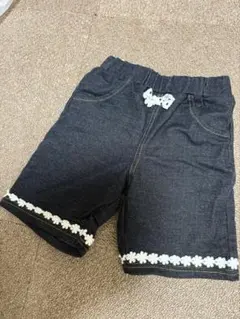 半ズボン　レース付き　110センチ