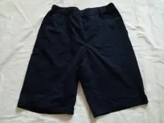 ユニクロ　サイズ160　ハーフパンツ　黒