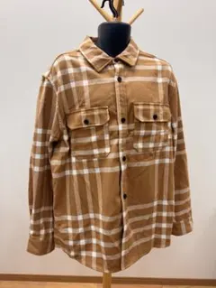 K04-026 H&M チェック柄ネルシャツ XLサイズ