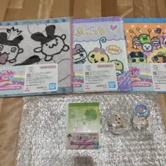 たまごっち　一番くじ　みみっち　ハンドタオル　メモ帳　セット