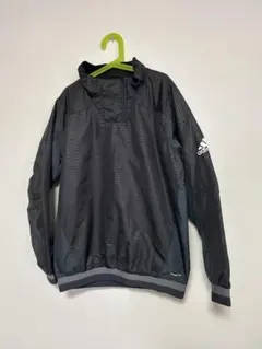 adidasアディダス★キッズウインドブレーカー150㎝　ナイロン　ハーフジップ
