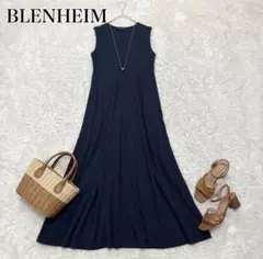 BLENHEIM ブレンヘイム リブ ロングワンピース ネイビー XSのサムネイル