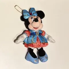 ミニーマウス　ぬいぐるみバッチ