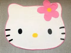 【レア】サンリオ ハローキティ 顔型ブランケット