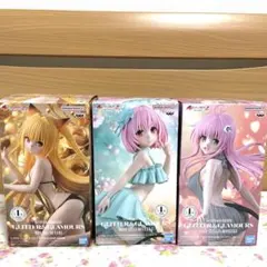 To LOVEる GLITTER&GLAMOURS フィギュア 3種セット