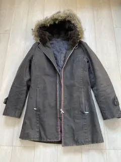 アバハウス　ABAHOUSE ファー付き コート　ミリタリー。