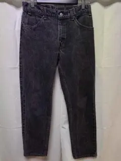 希少 32×30 Levi's 506 USA製 先染めブラック