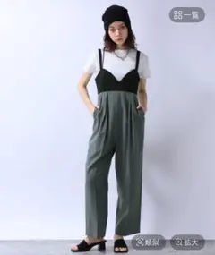 キルトキリカエビスチェサロペ JEANASISのサムネイル