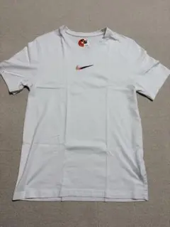【美品】NIKE×BEAMS コラボ マルチカラー センター刺繍ロゴ半袖Tシャツ