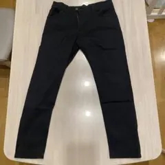 UNITEDARROWSブラックデニムパンツ スリムフィットSサイズ