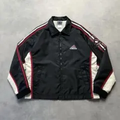 90s adidas black nylon drizzler jacket