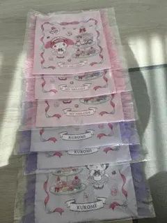 クロミ　マイメロディフリル付きトート 6枚セット