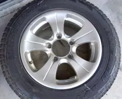 送料無料★ジムニー★スペアに★１６インチタイヤホイール　１本