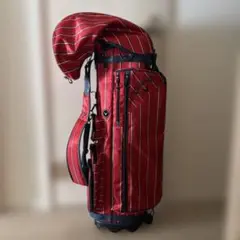 BURBERRY GOLF バーバリー ゴルフ キャディバッグ 赤 - メルカリ