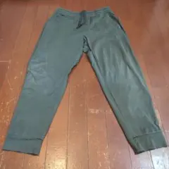 オリーブ ゴム入り ジョガーパンツ