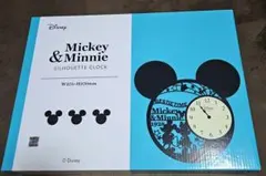 Disney Mickey & Minnie Silhouette Clock