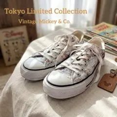 【希少】東京限定 コンバース オールスター ミッキーマウス 24.5cm 総柄
