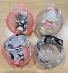 サンリオキャラクター寿司2 ペックル×2・バツ丸セット