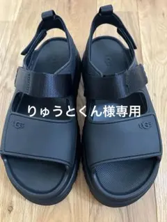 【美品】UGG ゴールデングロウ GOLDENGLOWブラック 24.5センチのサムネイル