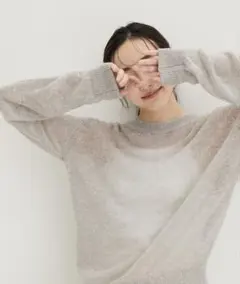 【新品タグ付】 LE CERCLE par rope' エアリーニット