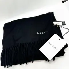 【新品未使用】タグ付き　Paul Smithマフラー ポールスミス ブラック