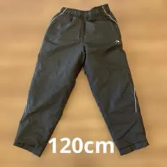 adidas 黒　ジュニア厚手ピステパンツ ポケット付き　120cm