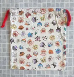 最終値下げ【アンパンマンミュージアム】オールスター 巾着