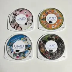 PSP UMDゲームソフト4本セット