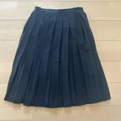 プリーツスカート 黒