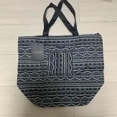 新品未使用☆FAUCHON ブラック ☆ロゴ入り大き目バッグ