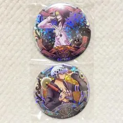 ワンピース 輩缶バッジ SHINE コラソン ドンキホーテ・ロシナンテ