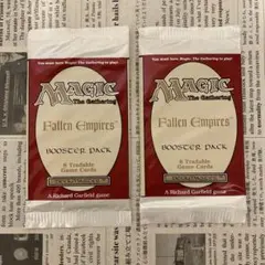 mtg フォールン・エンパイア　未開封パック 2025年最新】fallen empiresの人気アイテム - メルカリ
