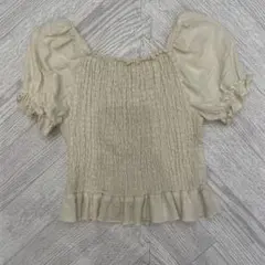 mirror bae. シャーリングトップス 100サイズ