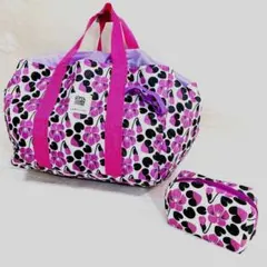 ロッタ キュールホルン × FONTAINE エコバッグ＆ポーチ 花柄 セット