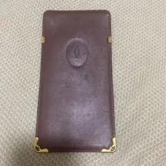 M5/058 Cartier カルティエ マストライン メガネケース - メルカリ
