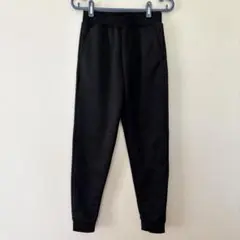 しまむら　150 長ズボン　ブラック　ジャージ