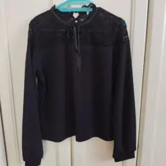 COLZA トップス　レースリボン　可愛い　Mのサムネイル