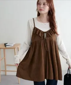 discoat 【WEB限定】２WAYキャミチュニック