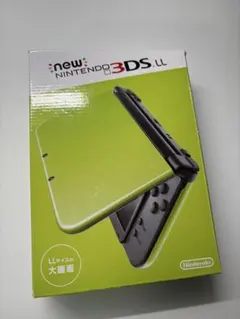 Newニンテンドー3DS LL ライム×ブラック　ポケモンソフト×6