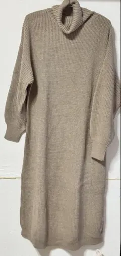 earth music&ecology ニットワンピース タートルネック