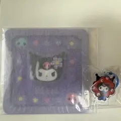 サンリオ クロミ ガチャ クリアラバーコースター　ミャクミャクアクリルチャーム