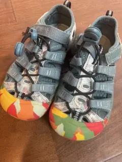 KEEN H2 Sandal グレー/マルチカラー　18.5cm
