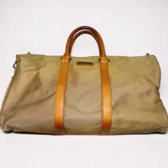 【ヴィンテージ】ラルフローレン　サファリ　キャンバス　レザー　 ボストンバッグ 希少 ラルフローレン サファリ キャンバス レザー ボストンバッグ