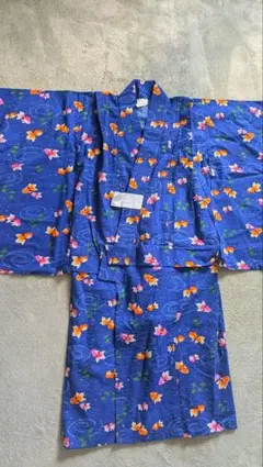 金魚柄の子供用浴衣