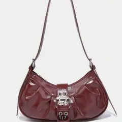 ショルダーバッグ y2k グランジ バッグ 赤