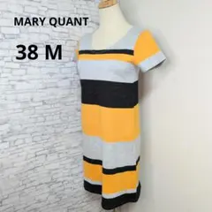 マリークワント MARY QUANT 半袖 チュニック ボーダー Mのサムネイル