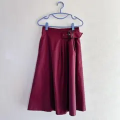 AG by aquagirl ロングスカート 赤