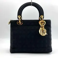 ディオール 3435 レディディオール カナージュ ハンドバッグ ミニ