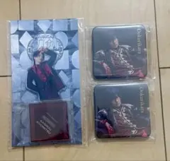 加州清光 大倶利伽羅 アクスタ 缶バッジ 陸奥一蓮 双騎